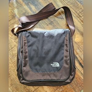 NWOT North Face Brown Messenger Bag